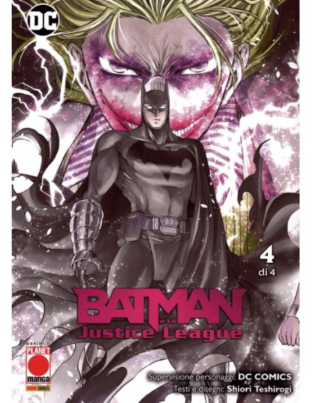 BATMAN E LA JUSTICE LEAGUE 4 (di 4) - MANGA BLADE 63