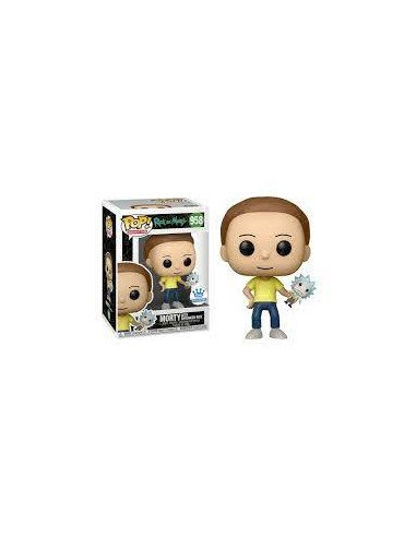 RICK&MORTY MORTY W/SHRUNKEN EXCLUSIVE - POP 958