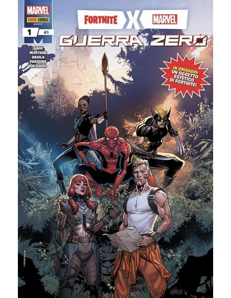 FORTNITE x MARVEL GUERRA ZERO 1 (contiene UN CODICE PER RISCATTARE UNA SKIN BONUS IN FORTNITE)