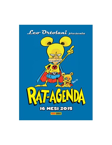 AGENDA RAT-MAN 2015 - EDIZIONE CARTONATA