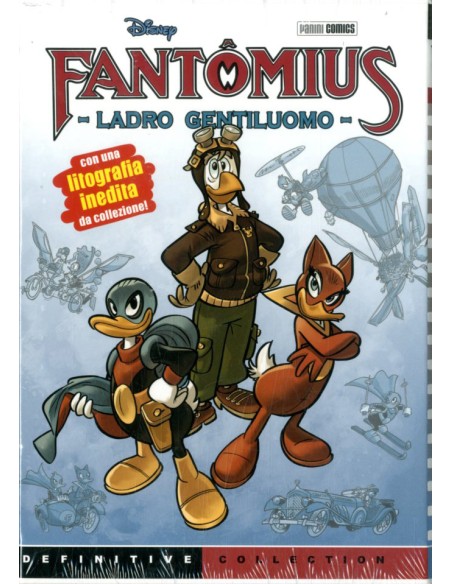 FANTOMIUS 6 - CON COFANETTO VUOTO E LITOGRAFIA - DISNEY DEFINITIVE COLLECTION