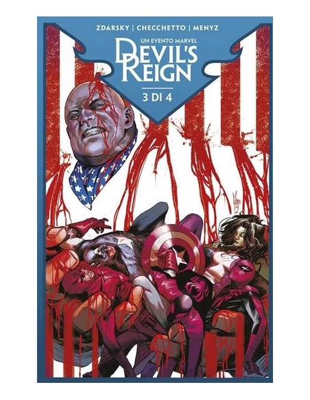 DEVIL`S REIGN 3 (di 4) - MARVEL MINISERIE 259