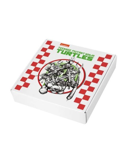 TEENAGE MUTANT NINJA TURTLES DELUXE VOL. 1 CON BOX PIZZA CONTENITORE