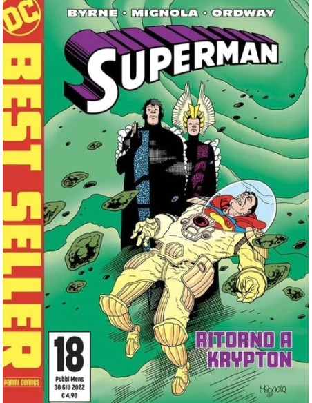 SUPERMAN DI JOHN BYRNE 18 - DC BEST SELLER NUOVA SERIE
