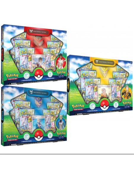 POKEMON GO COLLEZIONE SPECIALE SQUADRA ISTINTO CORAGGIO SAGGEZZA