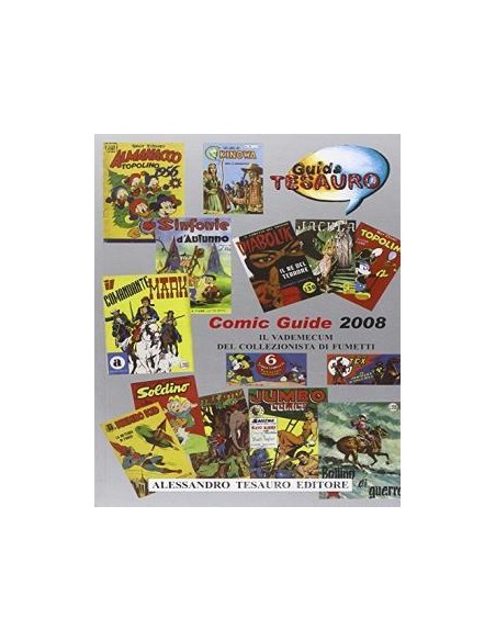 GUIDA TESAURO COMICS GUIDE 2008