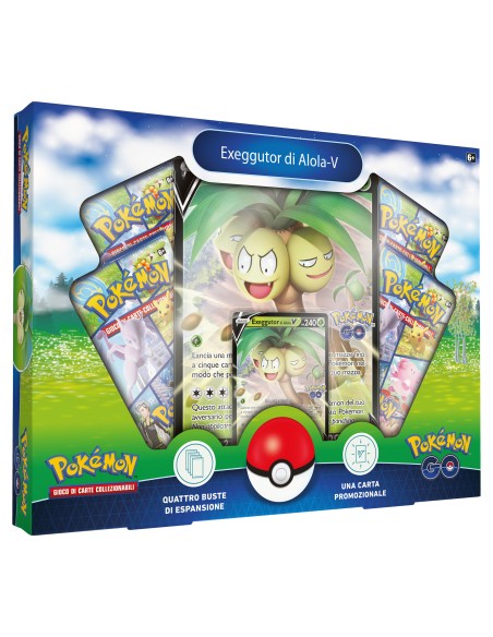 10.5 POKEMON GO COLL.EXXEGGUTOR DI ALOLA - V