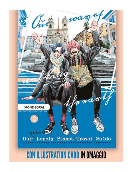 OUR NOT SO LONELY PLANET TRAVEL GUIDE 2 LIMITED - CON ILLUSTRATION CARD - QUEER 39