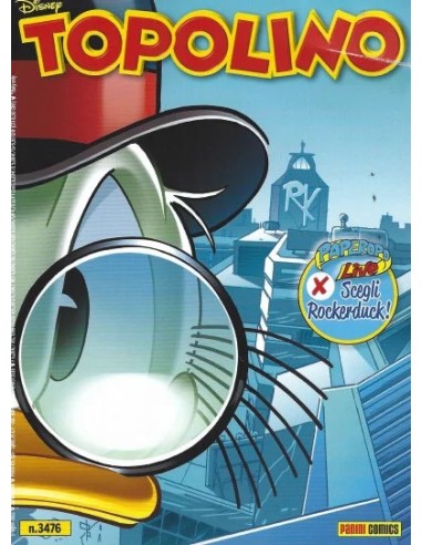 TOPOLINO 3476 COVER ROCKERDUCK