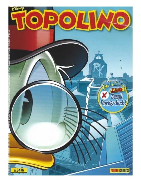 TOPOLINO 3476 COVER ROCKERDUCK