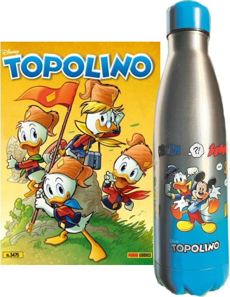 TOPOLINO 3475 + BORRACCIA TERMICA METAL