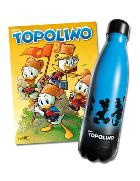 TOPOLINO 3475 + BORRACCIA TERMICA BLU OPACO