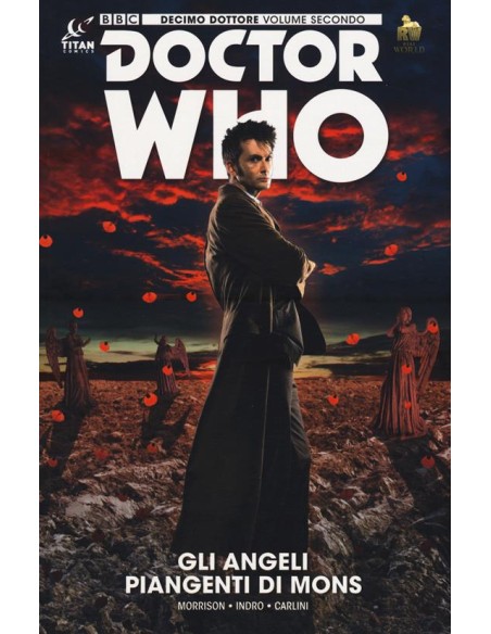 DOCTOR WHO DECIMO DOTTORE 2  GLI ANGELI PIANGENTI DI MONS