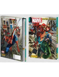 MARVEL SUPER HEROES STICKER COLLECTION CARTONATO