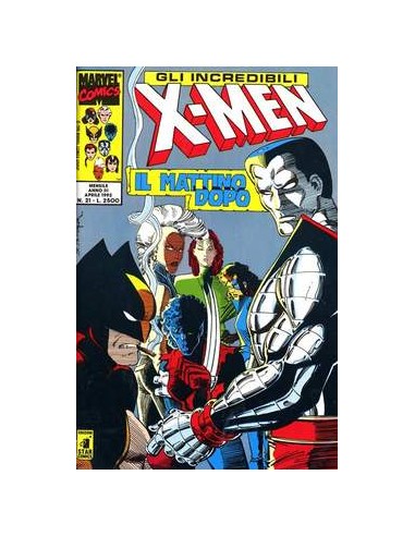 GLI INCREDIBILI X-MEN 21
