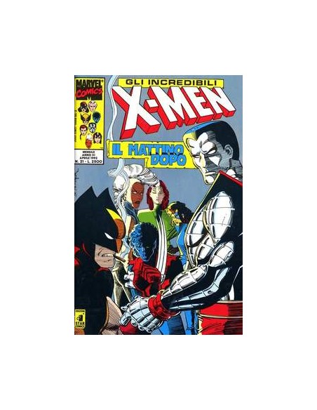 GLI INCREDIBILI X-MEN 21