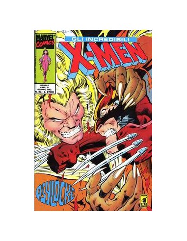GLI INCREDIBILI X-MEN 23