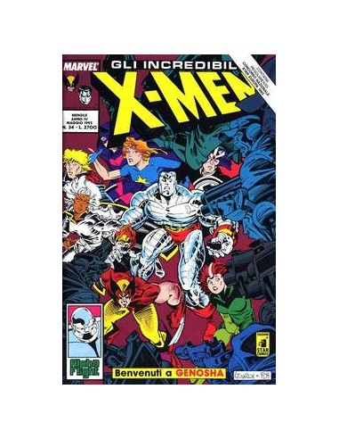 GLI INCREDIBILI X-MEN 34