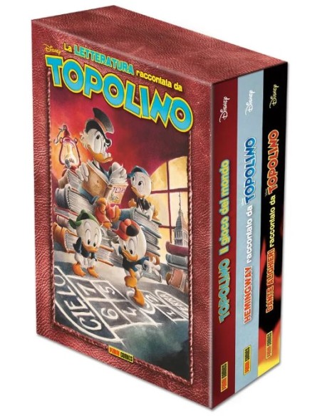 LA LETTERATURA RACCONTATA DA TOPOLINO - COFANETTO
