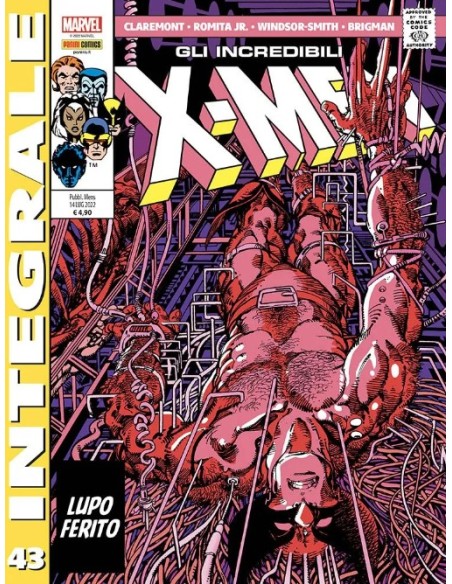 X-MEN DI CHRIS CLAREMONT 43 (di 76) - MARVEL INTEGRALE