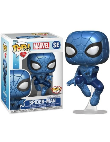 MARVEL SPIDER-MAN METALLIC - POP SE