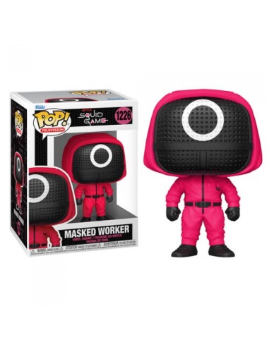SQUID GAME RED SOLDIER (MASK) - POP 1226