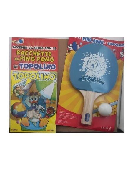 TOPOLINO 3477 IL PING PONG DI TOPOLINO (SET PAPERINO)