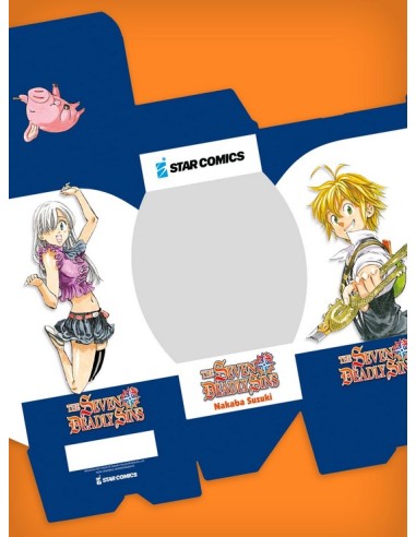 THE SEVEN DEADLY SINS COLLECTION 4 BOX VUOTO