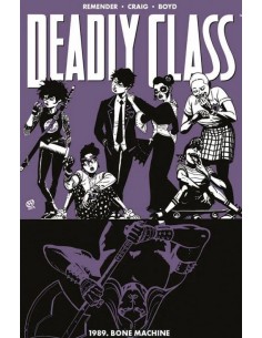 DEADLY CLASS 9 1989 BONE MACHINE - PANINI COMICS 100% HD