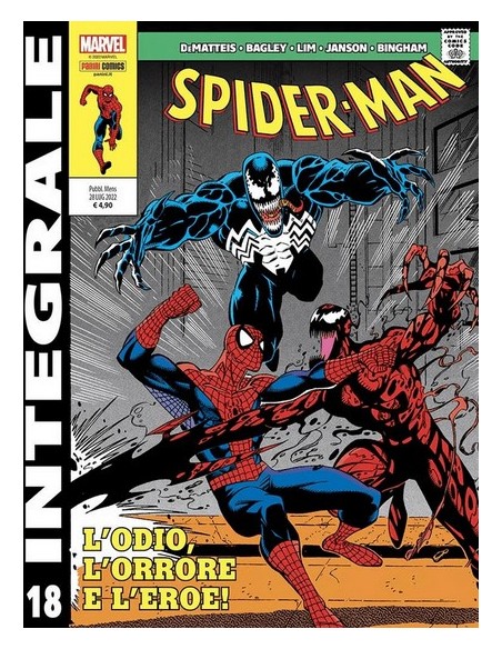 MARVEL INTEGRALE SPIDER-MAN DI J.M. DEMATTEIS 18 (di 50)