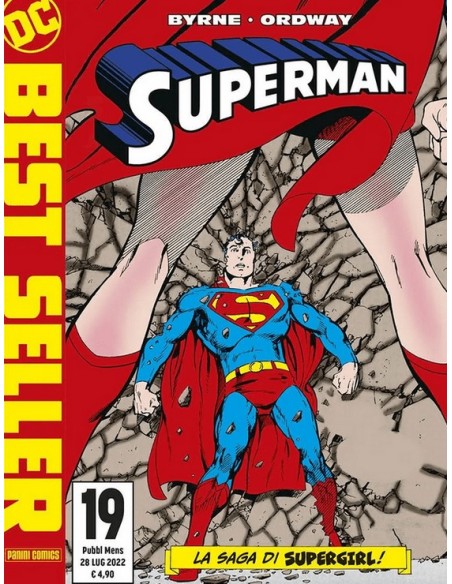 SUPERMAN DI JOHN BYRNE 19 - DC BEST SELLER NUOVA SERIE