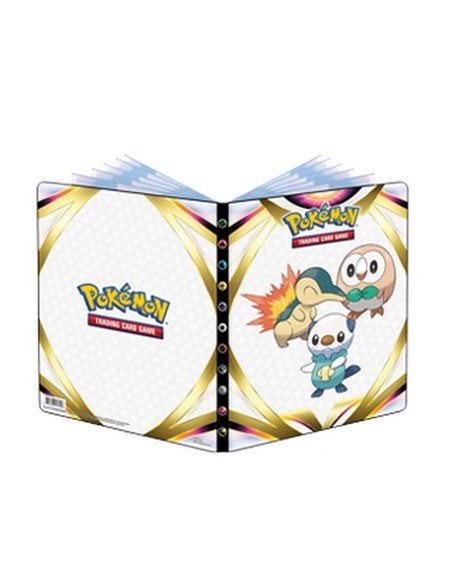 POKEMON PORTFOLIO 4 TASCHE 10 PAGINE - SPADA E SCUDO LUCENTEZZA SIDERALE