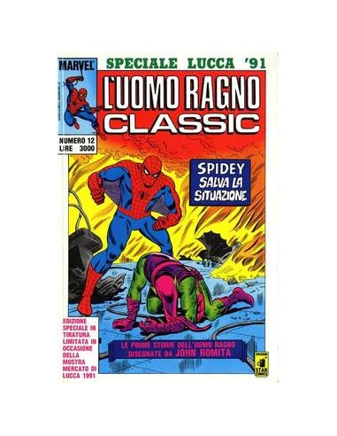L`UOMO RAGNO CLASSIC 12 - SPECIALE LUCCA 1991