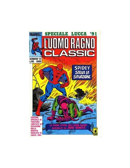 L`UOMO RAGNO CLASSIC 12 - SPECIALE LUCCA 1991