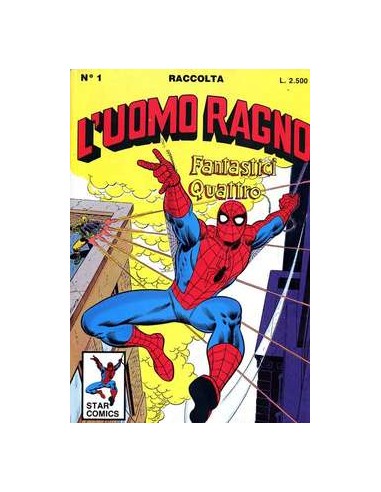 RACCOLTA L`UOMO RAGNO 1