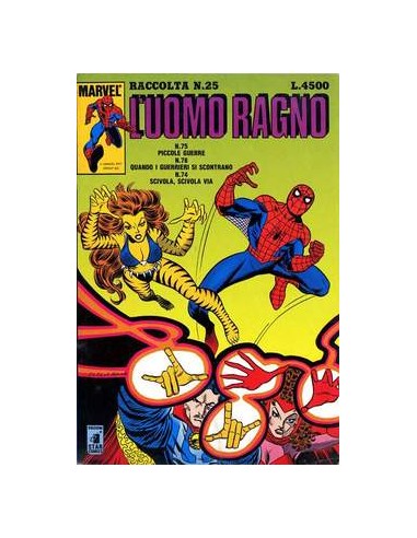 RACCOLTA L`UOMO RAGNO 25