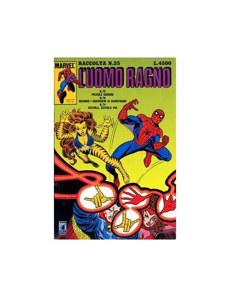 RACCOLTA L`UOMO RAGNO 25