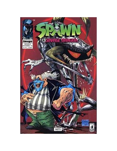 SPAWN E SAVAGE DRAGON 9