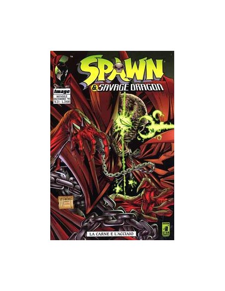 SPAWN E SAVAGE DRAGON 21