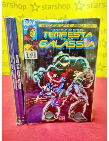 OPERAZIONE TEMPESTA NELLA GALASSIA COMPLETA NUMERI 1-5 - MARVEL CROSSOVER 1-5