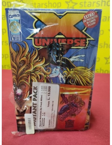 MUTANT PACK - contiene SPECIAL WOLVERINE, X-UNIVERSE 1, WOLVERINE 73