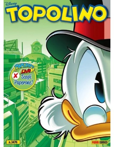 TOPOLINO 3476 COVER ZIO PAPERONE