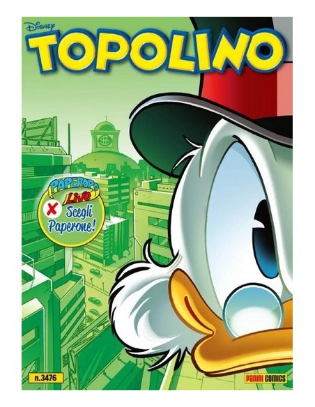 TOPOLINO 3476 COVER ZIO PAPERONE