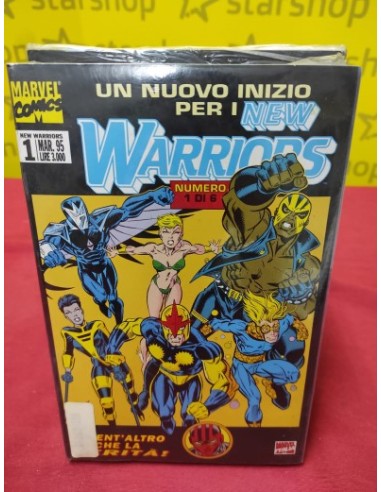 NEW WARRIORS PACK SERIE COMPLETA 1-6