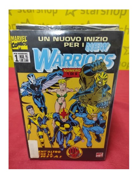 NEW WARRIORS PACK SERIE COMPLETA 1-6