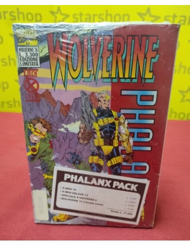 PHALANX PACK - contiene X-MEN 70, XMEN DELUXE 13, SPECIALE X-UNIVERSE 2 e WOLVERINE 76 VARIANT