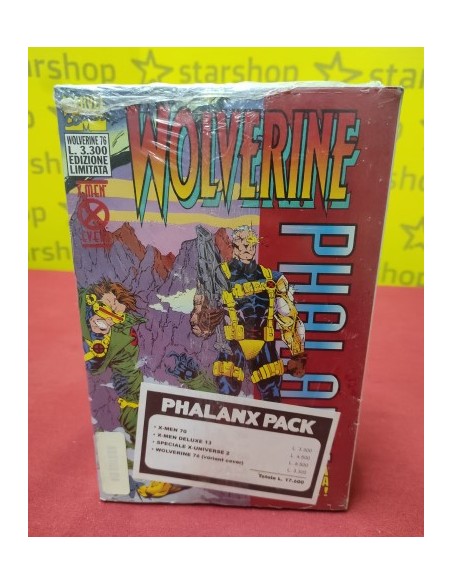 PHALANX PACK - contiene X-MEN 70, XMEN DELUXE 13, SPECIALE X-UNIVERSE 2 e WOLVERINE 76 VARIANT