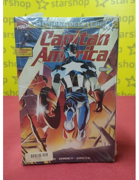 CAPITAN AMERICA E THOR IL RITORNO DEGLI EROI PACK 1-37 + TRE SPECIALI - CAPITAN AMERICA E THOR 47-86