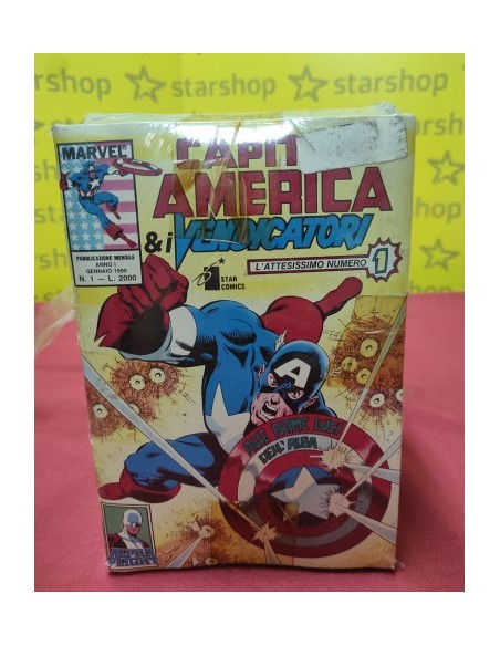 CAPITAN AMERICA & I VENDICATORI SERIE 1-75