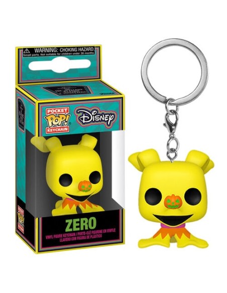 NIGHTMARE BEFORE CHRISTMAS ZERO - POCKET POP KEYCHAIN
